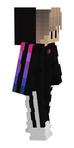Black skin: body, right side render