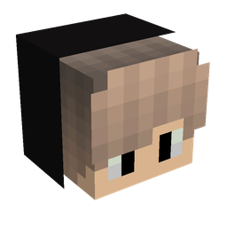 Black skin: head render