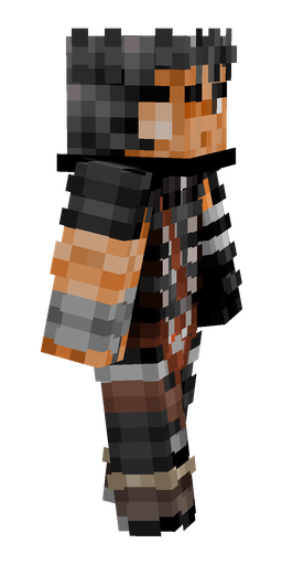 Black skin: body, right side render