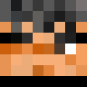 Black skin: face render