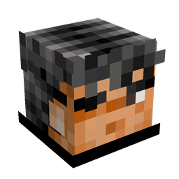 Black skin: head render