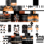 Black skin: raw texture render