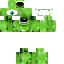 Classic skin: raw texture render