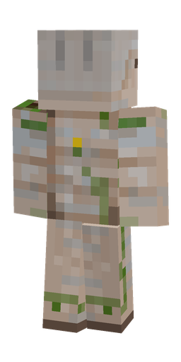 Classic skin: body, back render