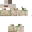 Classic skin: raw texture render