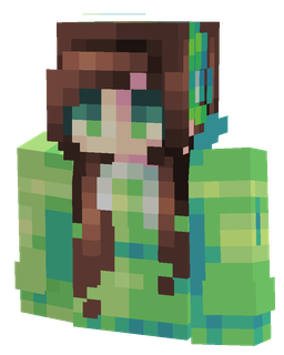 Blue skin: bust render