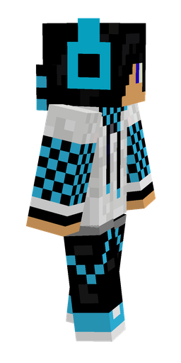 Black skin: body, right side render