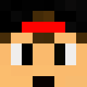 Black skin: face render