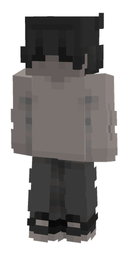 Black skin: body, front render