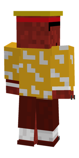Classic skin: body, back render