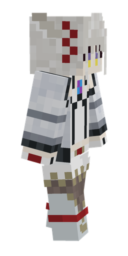 Blue skin: body, right side render