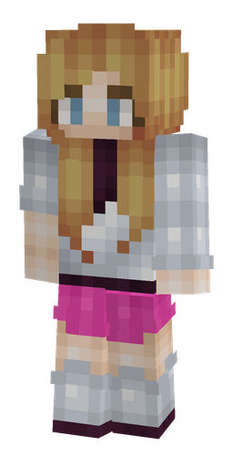 Blue skin: body, front render