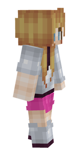 Blue skin: body, right side render