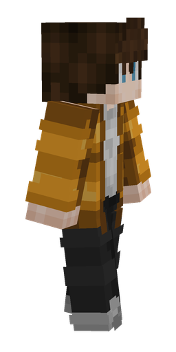 Black skin: body, right side render
