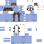 Blue skin: raw texture render