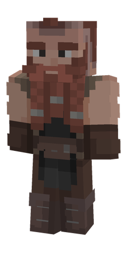 Brown skin: body, front render