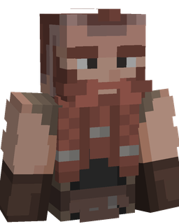Brown skin: bust render