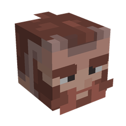 Brown skin: head render