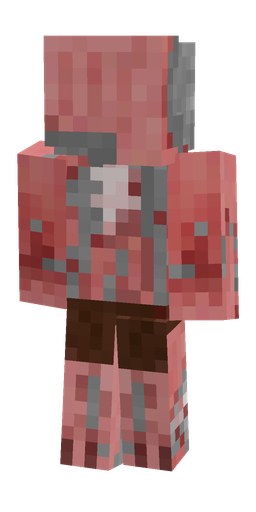 Classic skin: body, back render