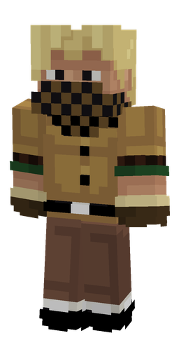 Brown skin: body, front render