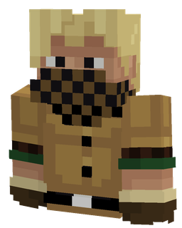 Brown skin: bust render