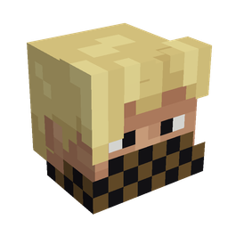 Brown skin: head render
