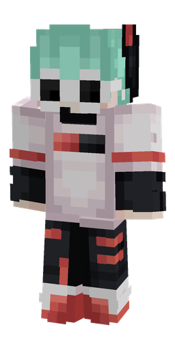 Black skin: body, front render