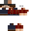 Blue skin: raw texture render