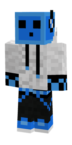 Black skin: body, front render