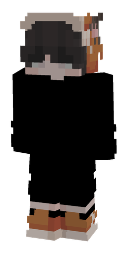 Black skin: body, front render