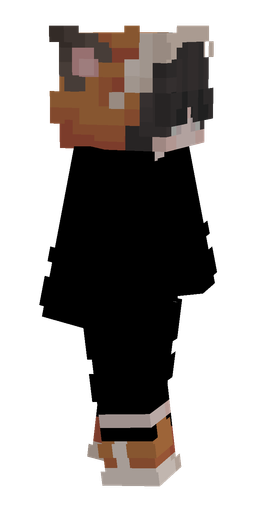 Black skin: body, right side render