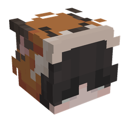 Black skin: head render