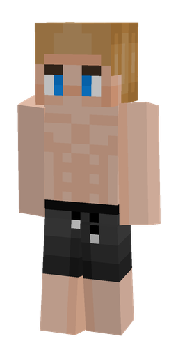 Black skin: body, front render