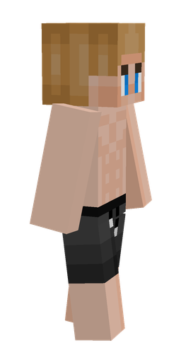 Black skin: body, right side render