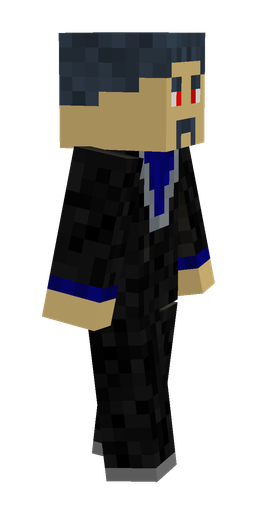 Black skin: body, right side render