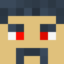 Black skin: face render