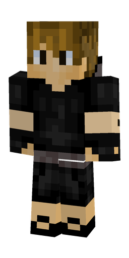 Black skin: body, front render