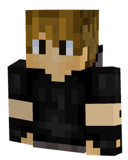 Black skin: bust render