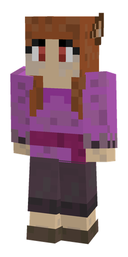 Brown skin: body, front render