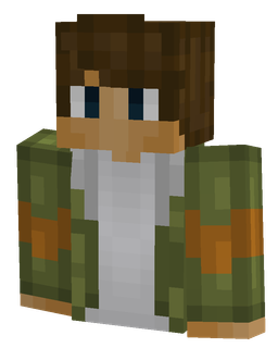 Blue skin: bust render