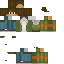 Blue skin: raw texture render