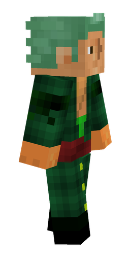 Black skin: body, right side render