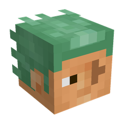Black skin: head render