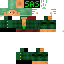 Black skin: raw texture render