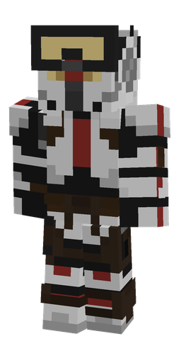 Black skin: body, front render
