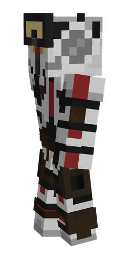 Black skin: body, left side render
