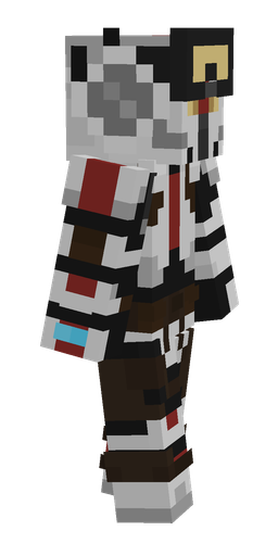 Black skin: body, right side render