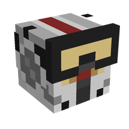 Black skin: head render