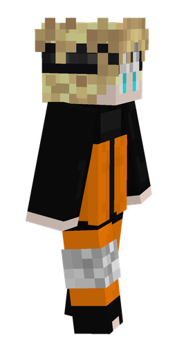 Black skin: body, right side render