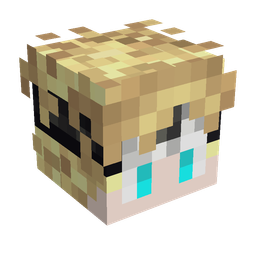 Black skin: head render